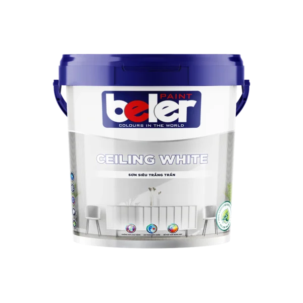 BELER CELLING WHITE - SƠN SIÊU TRẮNG TRẦN
