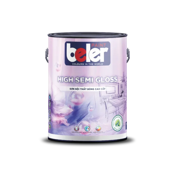 BELER HIGH SEMI GLOSS - SƠN NỘI THẤT BÓNG CAO CẤP