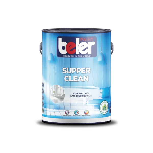SUPPER CLEAN - SƠN NỘI THẤT LAU CHÙI HIỆU QUẢ