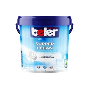 SUPPER CLEAN - SƠN NỘI THẤT LAU CHÙI HIỆU QUẢ