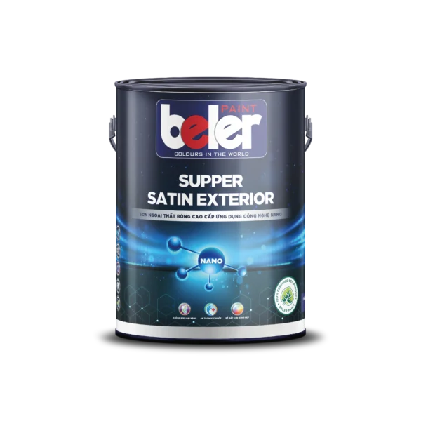 SUPPER SATIN EXTERIOR - SƠN NGOẠI THẤT BÓNG ỨNG DỤNG CÔNG NGHỆ NANO