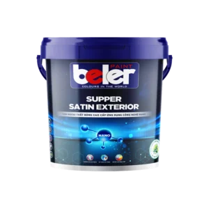 SUPPER SATIN EXTERIOR - SƠN NGOẠI THẤT BÓNG ỨNG DỤNG CÔNG NGHỆ NANO