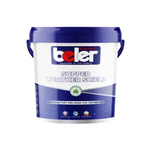SUPPER WEATHER SHIELD - SƠN NGOẠI THẤT SIÊU BÓNG CAO CẤP ĐẶC BIỆT